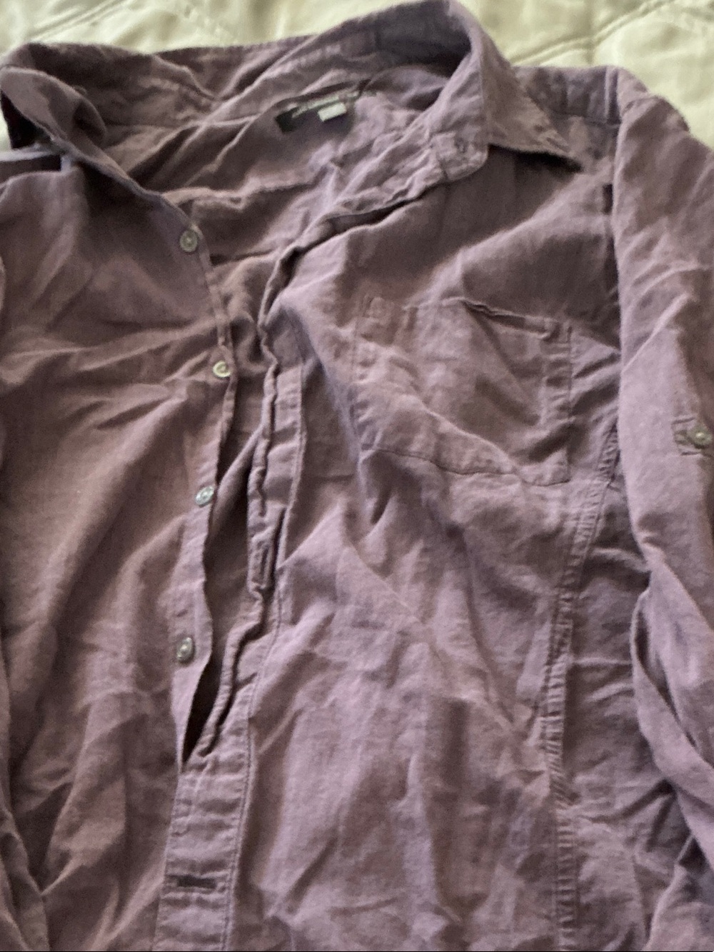 John Varvatos Dusty Mauve Button-Up Shirt